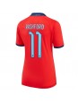 England Marcus Rashford #11 Replika Borta Kläder Dam VM 2022 Kortärmad